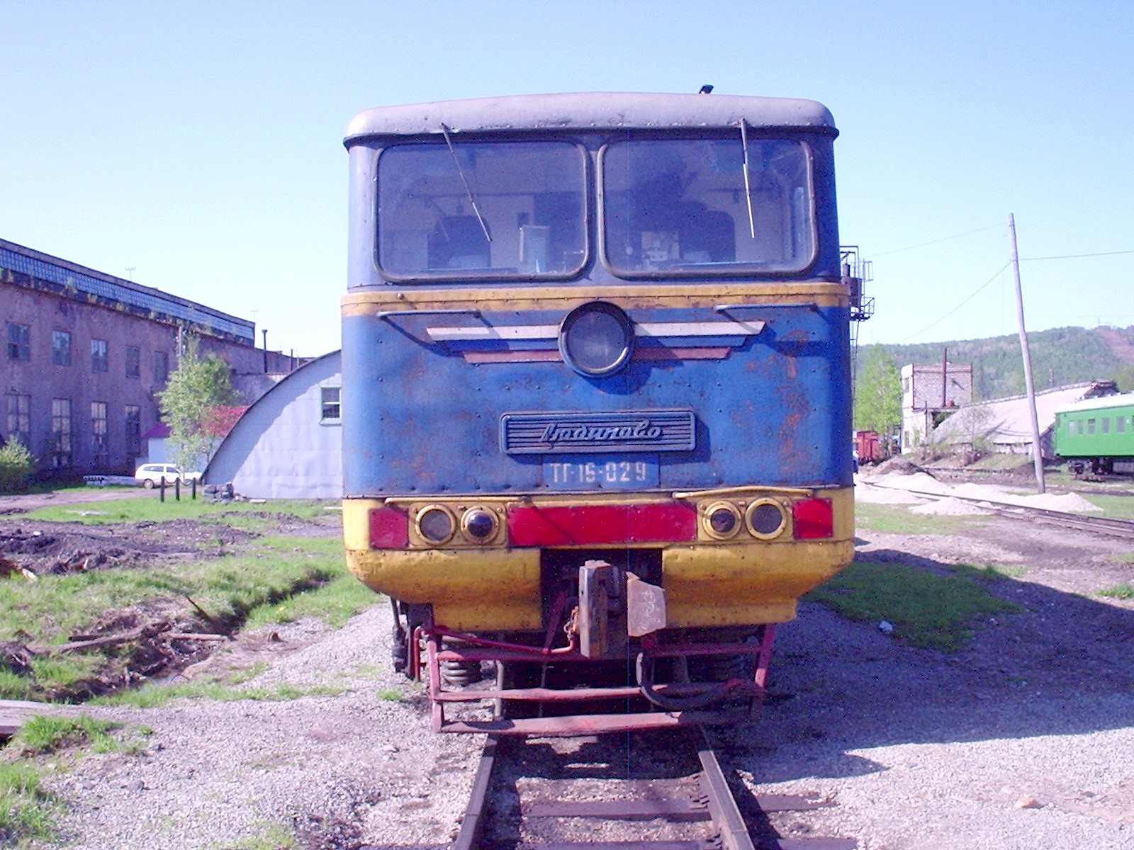 Сахалинская узкоколейная железная дорога — фотографии, сделанные в 2006 году (часть 17)