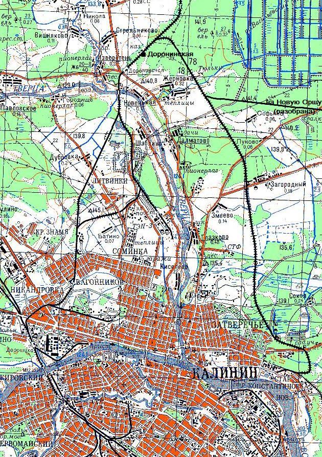 Железнодорожная линия Доронинская — Силикатный