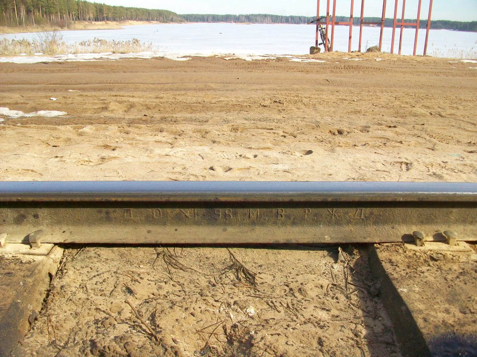 Узкоколейная железная дорога  Тверского комбината строительных материалов №2 — фотографии, сделанные в 2015 году (часть 3)