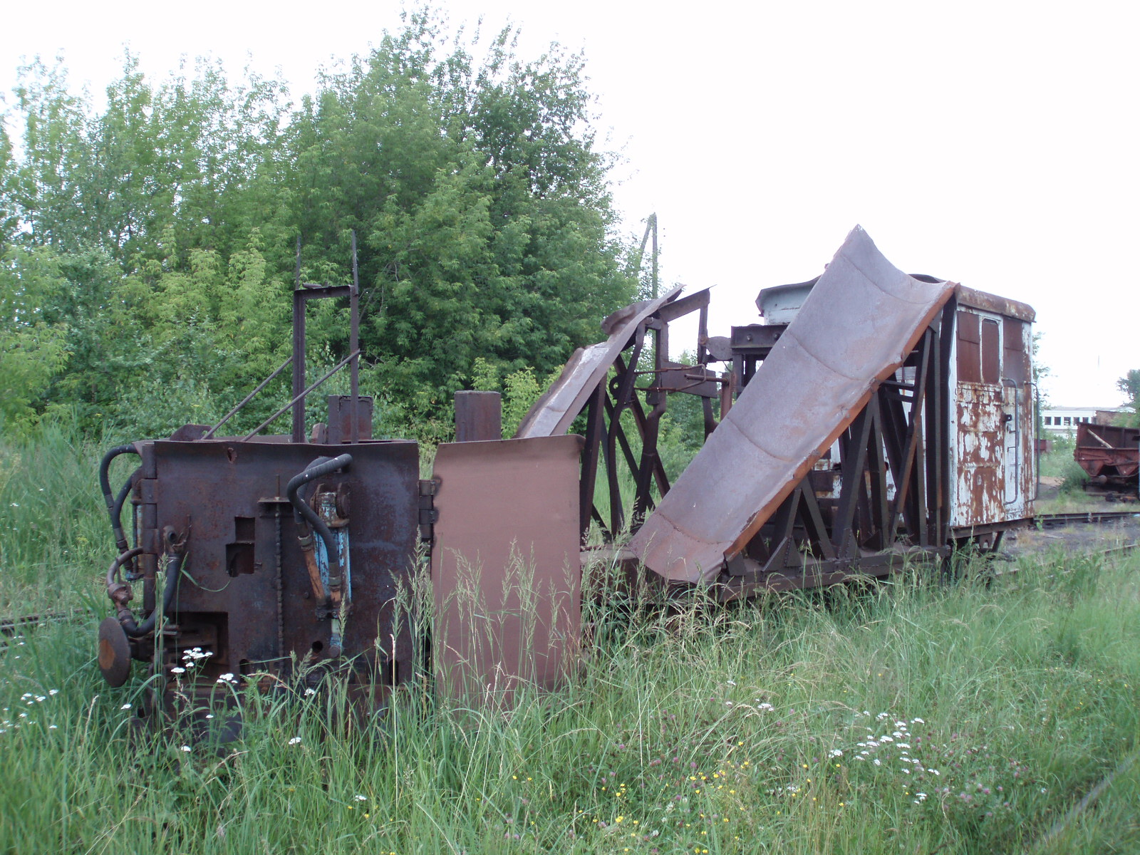 Узкоколейная железная дорога Шатурского транспортного управления — фотографии, сделанные в 2006 году 
(часть 11)