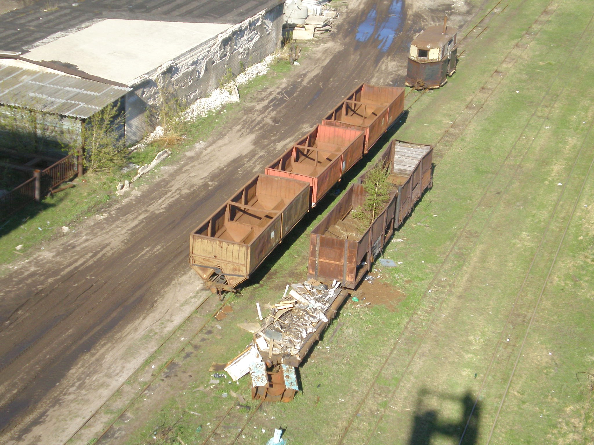 Узкоколейная железная дорога Шатурского транспортного управления — фотографии, сделанные в 2008 году (часть 13)