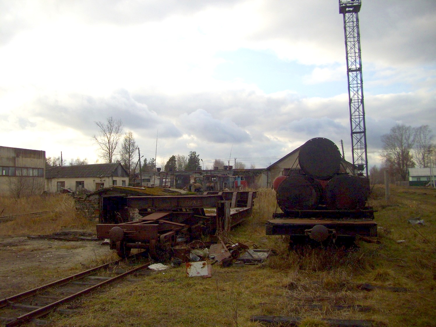Узкоколейная железная дорога Шатурского транспортного управления — фотографии, сделанные в 2009 году (часть 51)