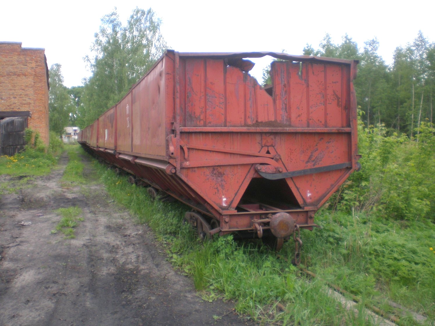 Узкоколейная железная дорога Шатурского транспортного управления — фотографии, сделанные в 2009 году (часть 33)