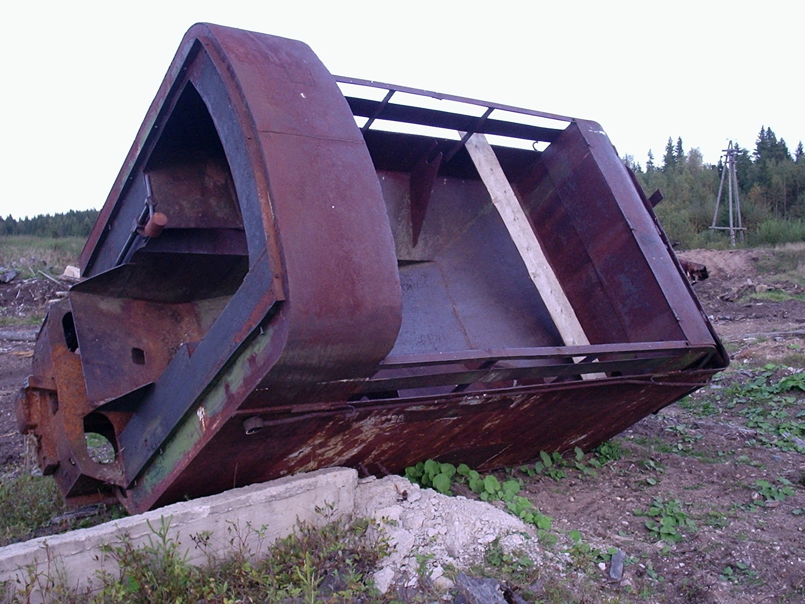 Ерогодская узкоколейная железная дорога  — фотографии, сделанные в 2005 году (часть 2)