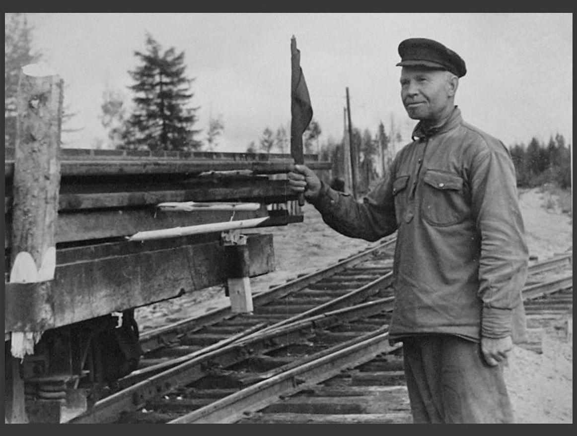 Сёйвинская узкоколейная железная дорога - исторические фотографии