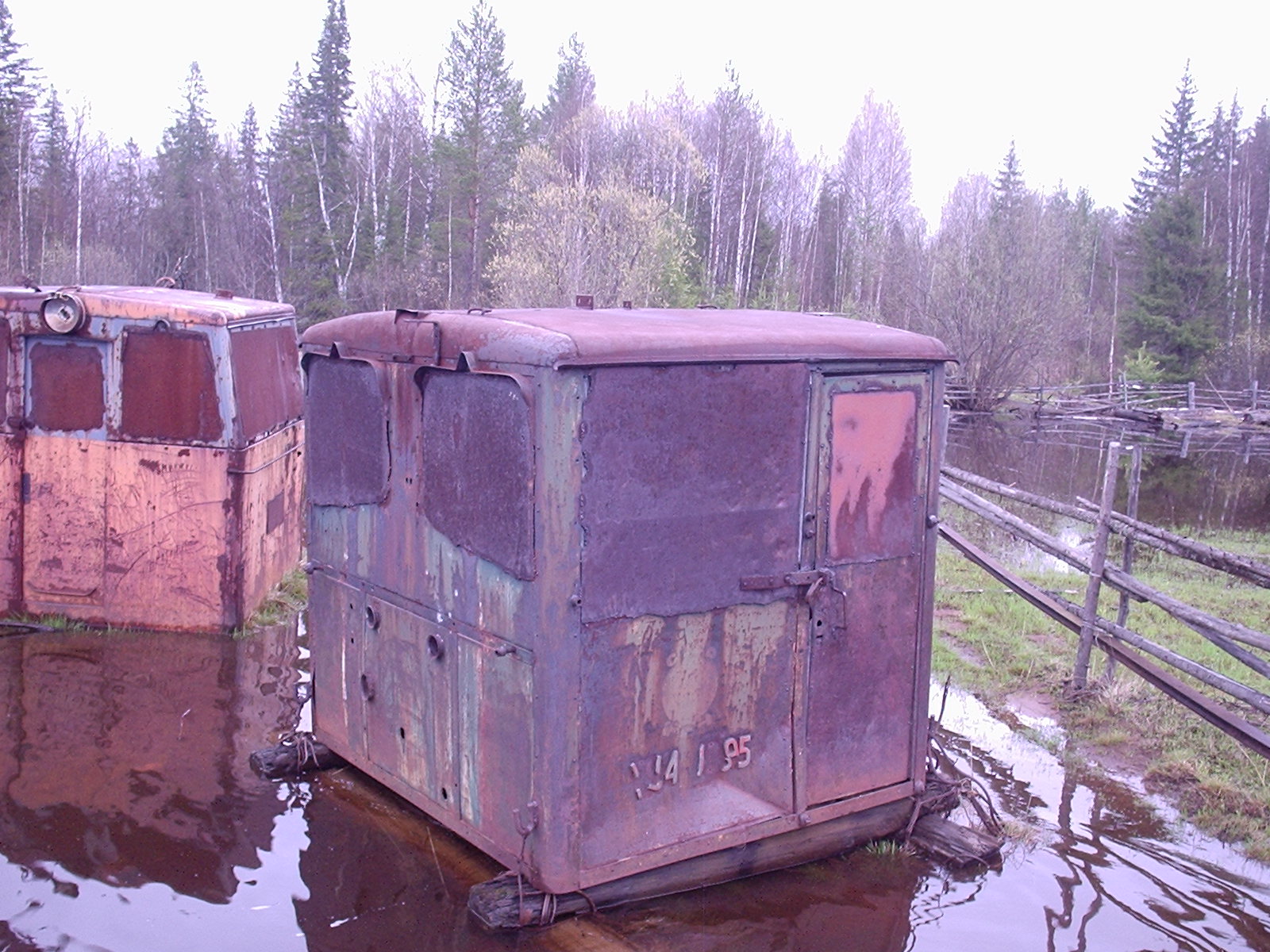 Логиновская узкоколейная железная дорога - фотографии, сделанные в 2006 году (часть 1)
