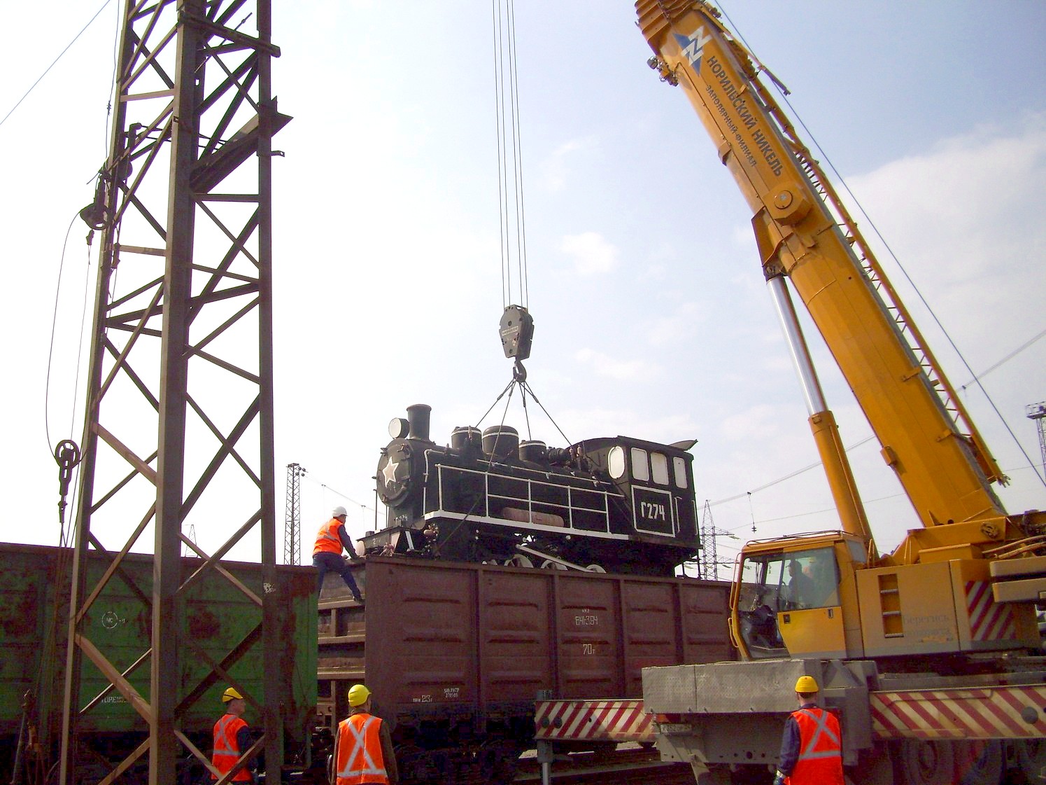 Норильская узкоколейная железная дорога 
  —  фотографии, сделанные в 2010 году (часть 2)