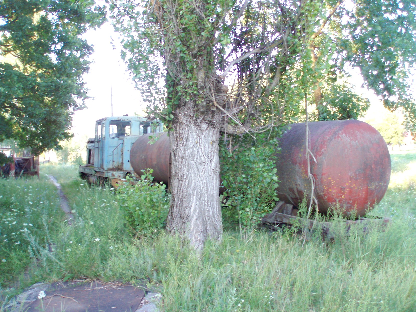 Узкоколейная железная дорога Берестовецкого карьера
  —  фотографии, сделанные в 2007 году (часть 1)