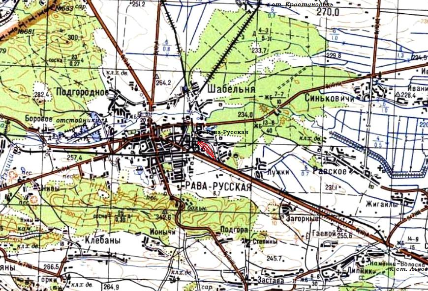 Узкоколейная железная дорога Рава-Русского шпалопропиточного завода