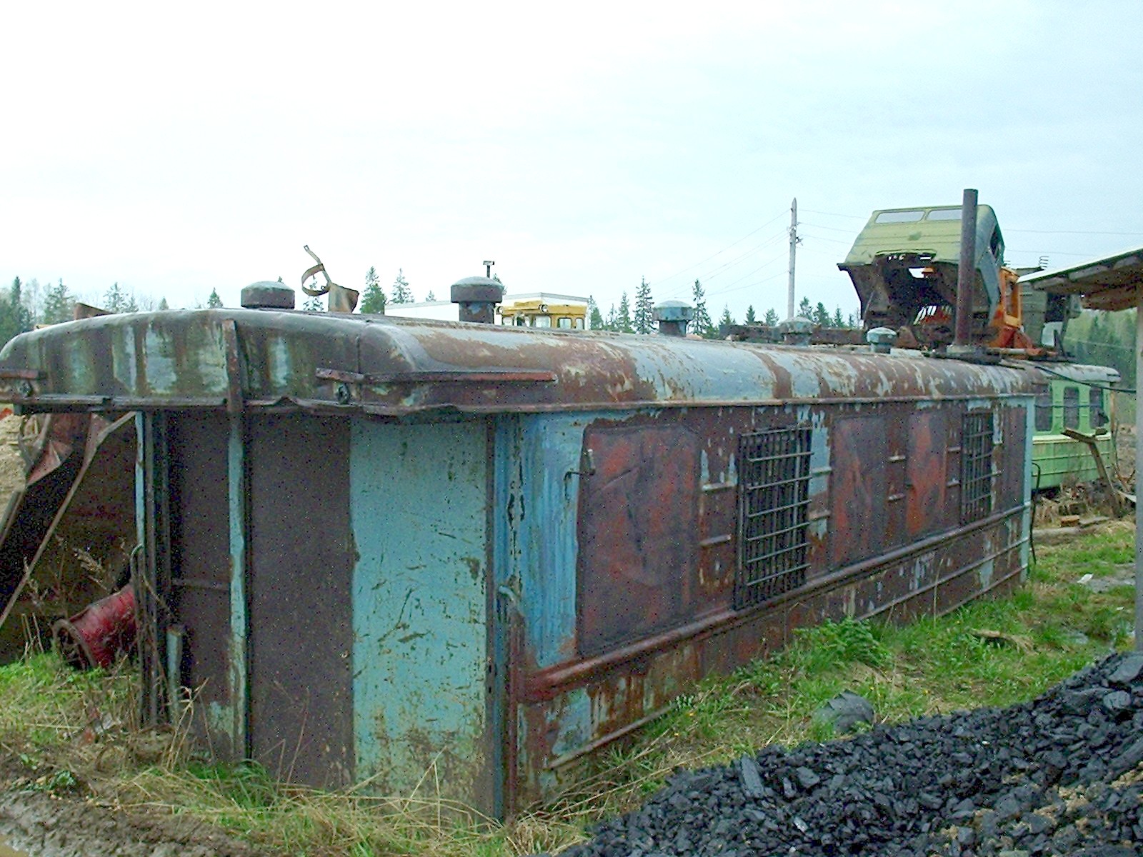 Чудецкая узкоколейная железная дорога — фотографии, сделанные в 2005 году (часть 3)