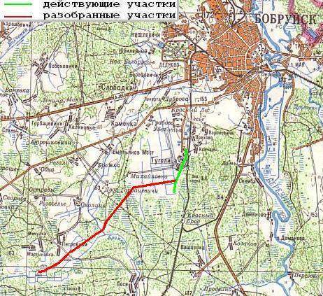 Узкоколейная железная дорога  Туголицкого биохимического завода