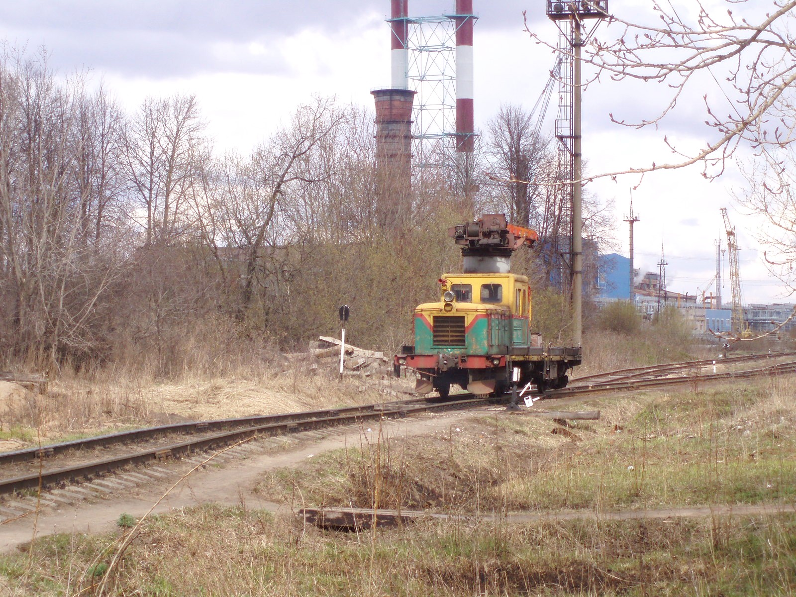 Железнодорожная линия Текстильный — Комсомольск  — фотографии, сделанные в 2007 году (часть 5)