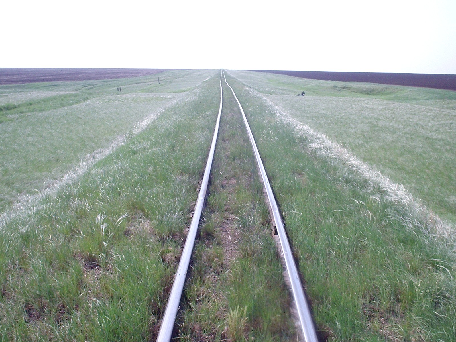 Узкоколейная железная дорога Атбасар  —  Шантобе  —  фотографии, сделанные в 2007 году (часть 35)