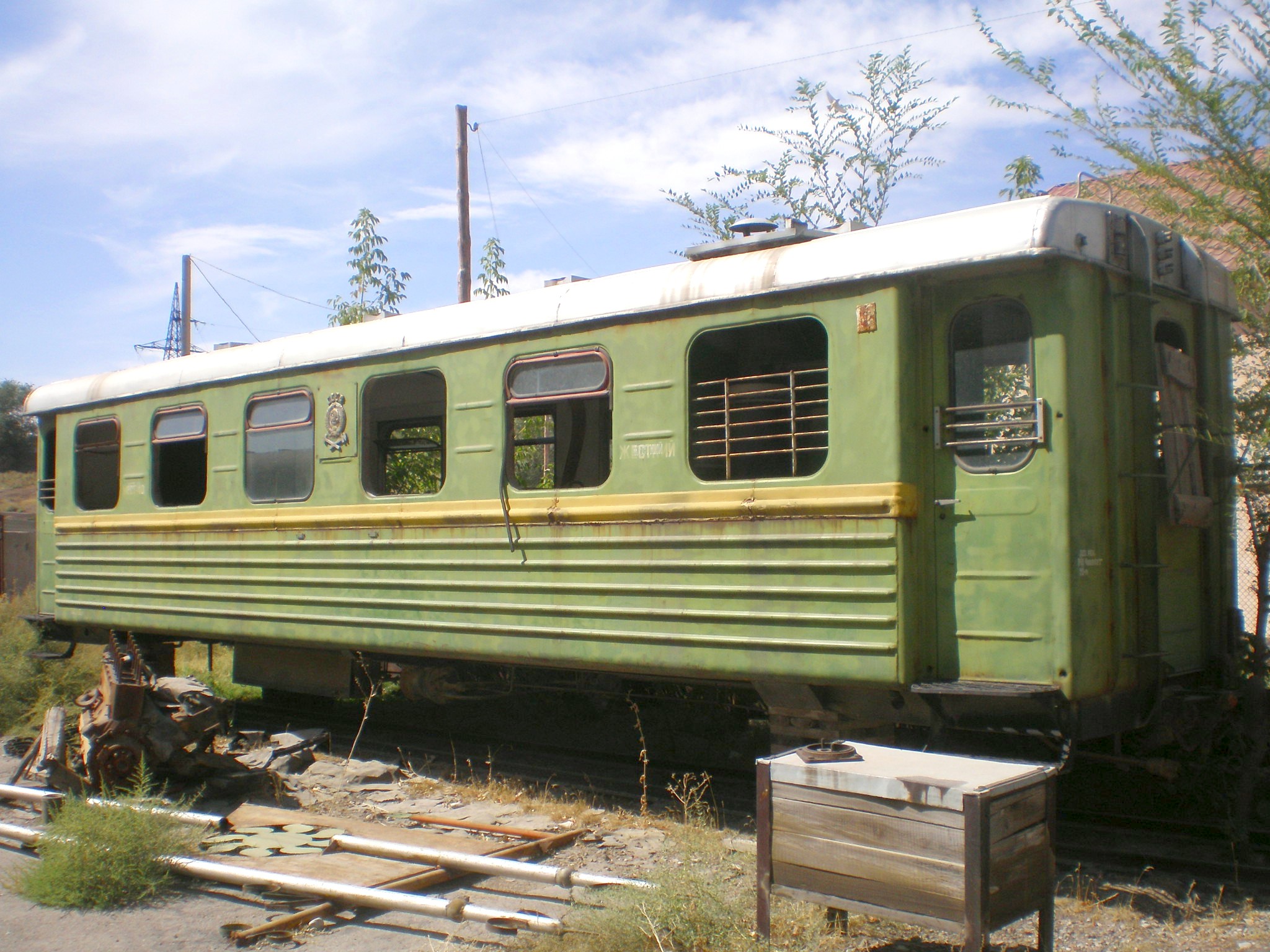 Чимкентская детская железная дорога  —  фотографии, сделанные в 2008 году (часть 2)