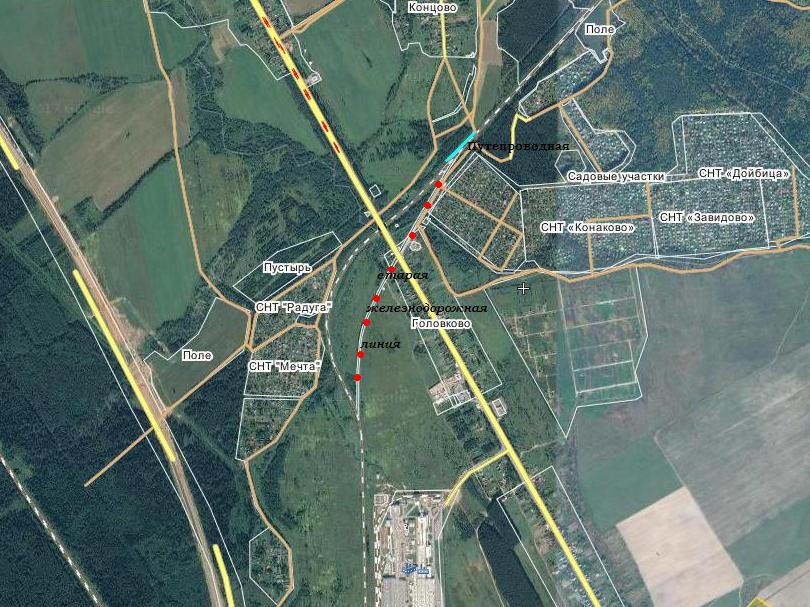 Железнодорожная линия Решетниково   —  Конаково