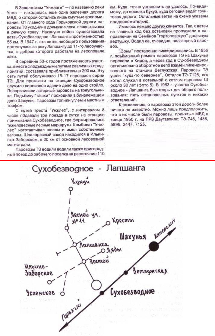 Железнодорожная линия Сухобезводное  —  Лапшанга