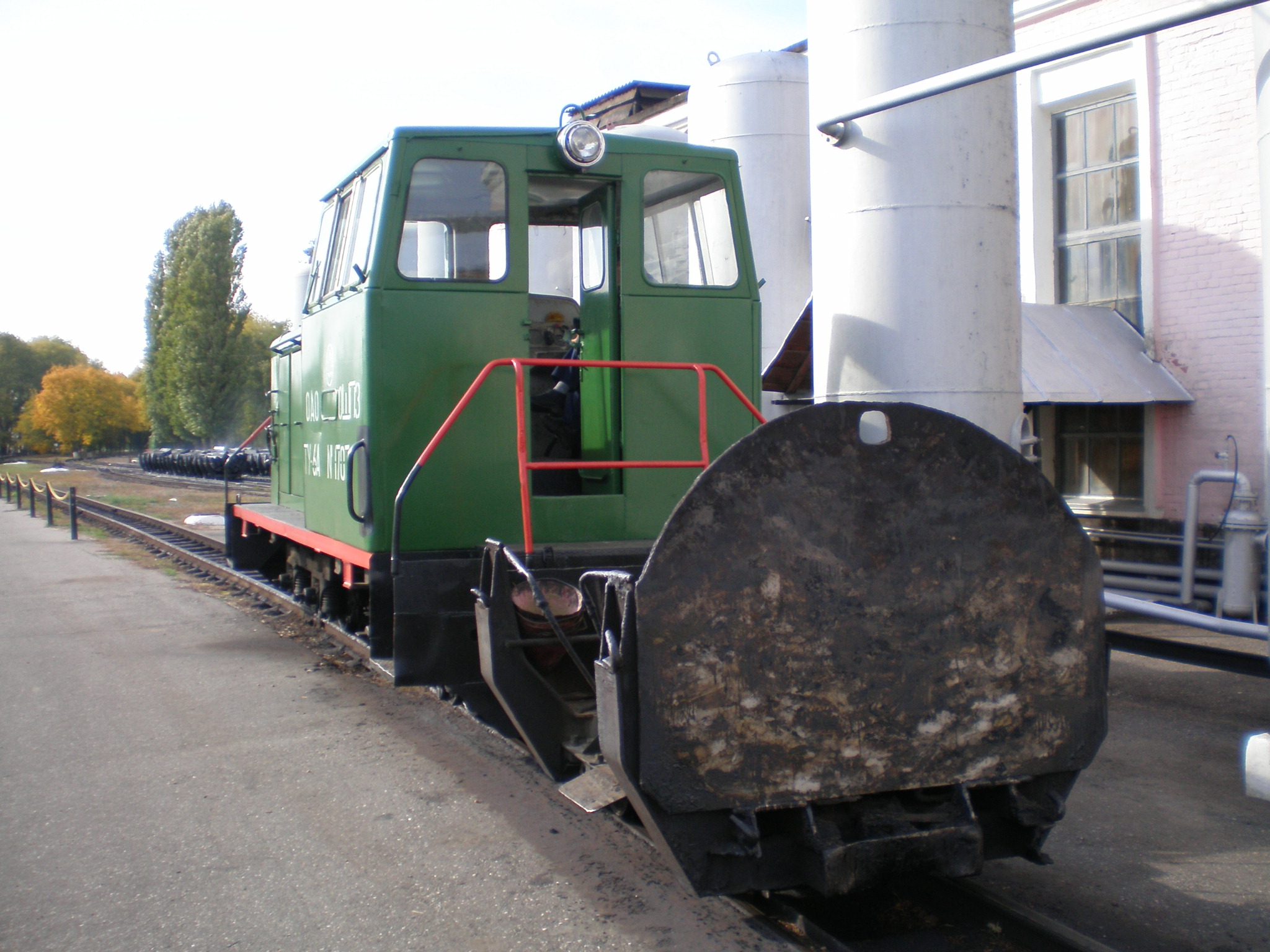 Узкоколейная железная дорога Тихорецкого шпалопропиточного завода  — фотографии, сделанные в 2007 году (часть 5)