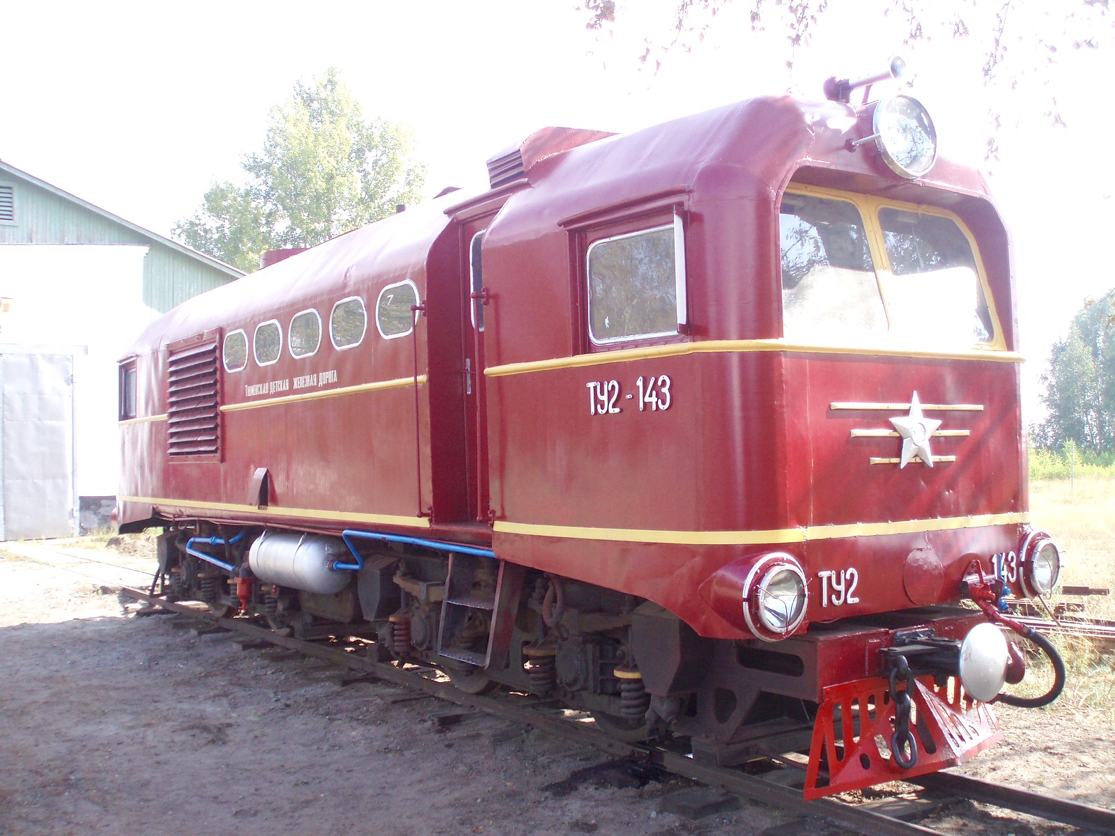 Тюменская детская железная дорога — фотографии, сделанные в 2007 году (часть 2)