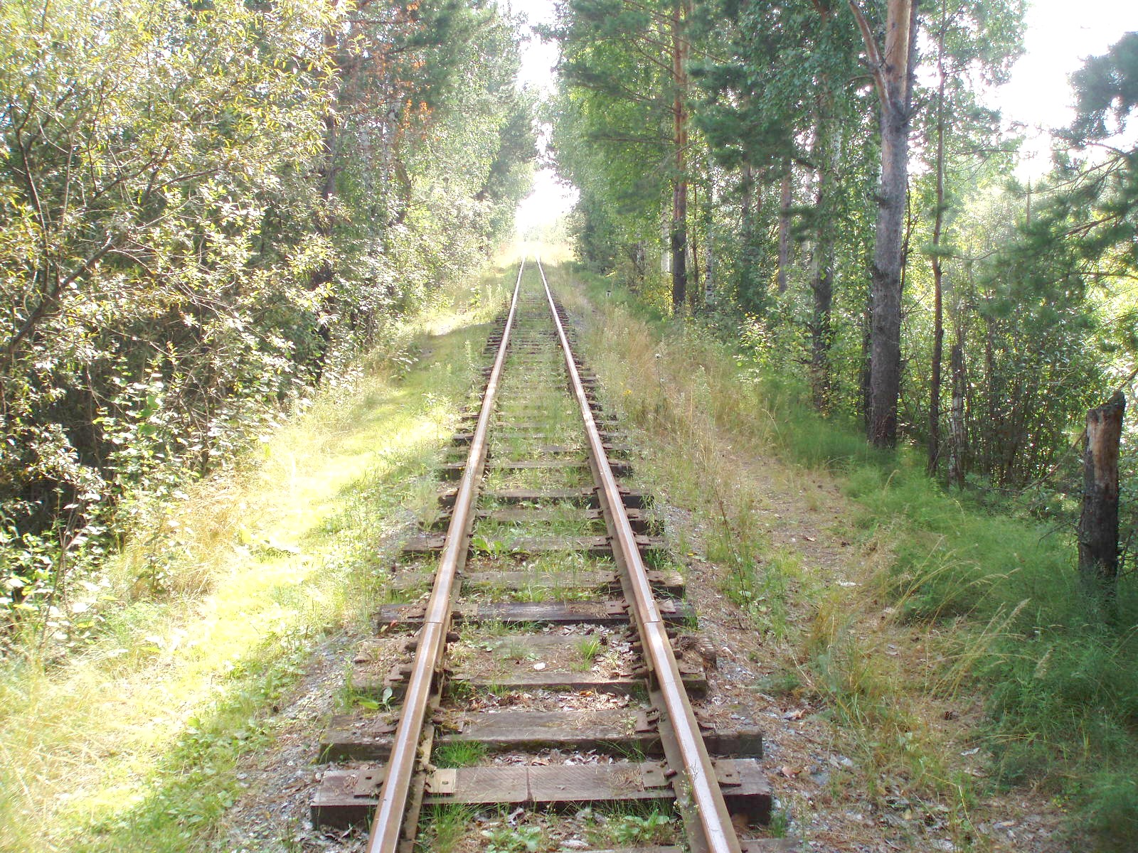 Тюменская детская железная дорога — фотографии, сделанные в 2007 году (часть 4)
