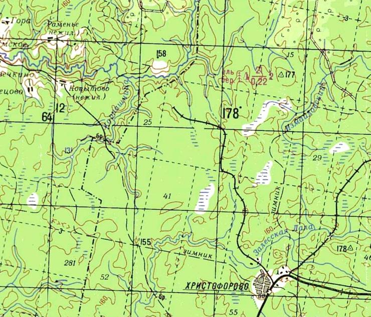 Узкоколейная железная дорога  Христофоровского лестрансхоза