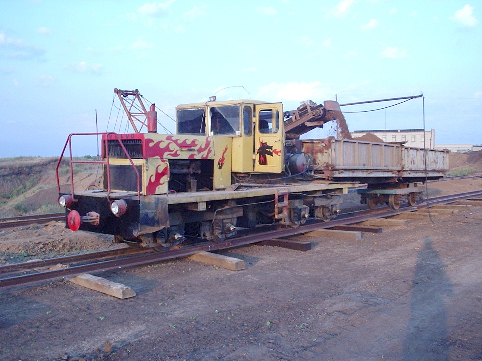 Узкоколейная железная дорога Красноармейского кирпичного завода - фотографии, сделанные в 2006 году (часть 3)