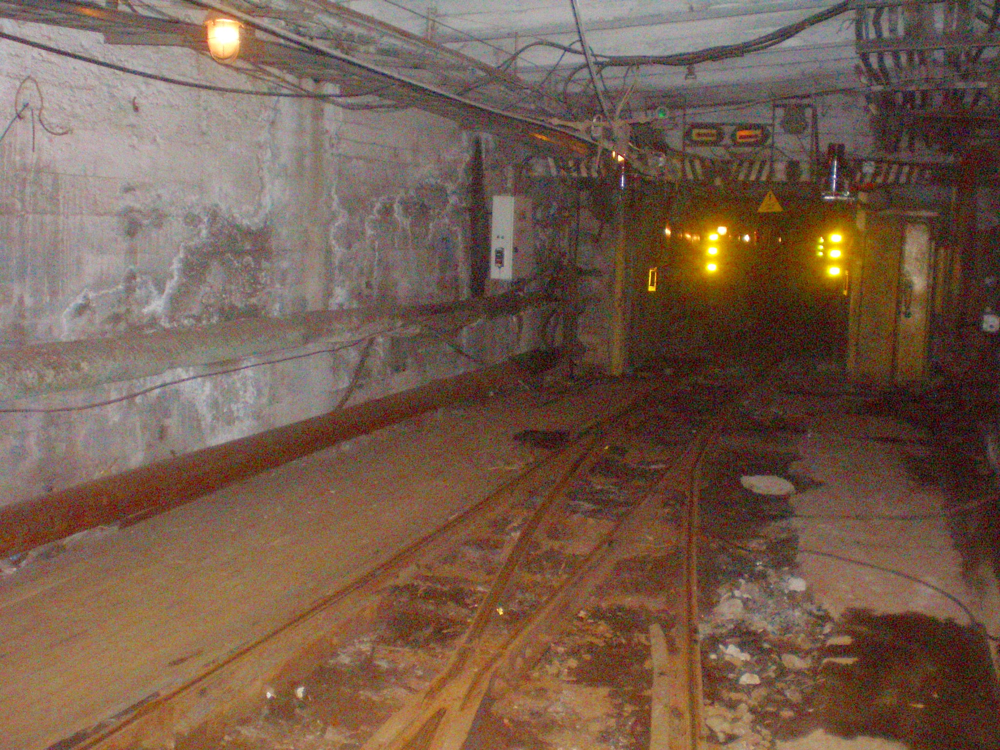 Узкоколейная железная дорога на Расвумчоррском руднике  — фотографии, сделанные в 2008 году (часть 2)