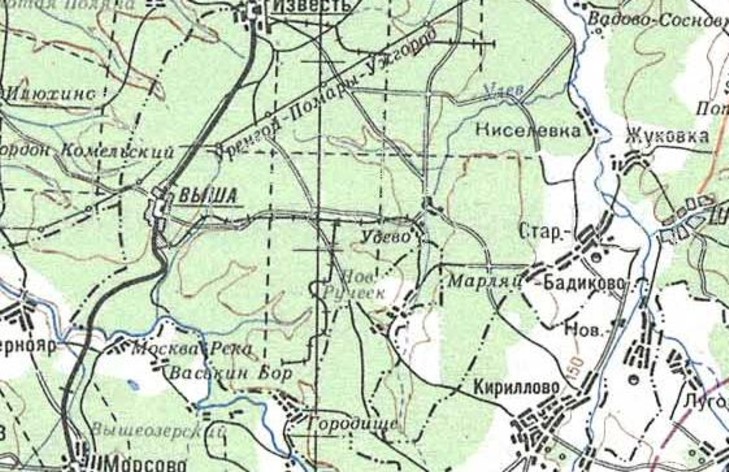 Узкоколейные железные дороги республики Мордовия